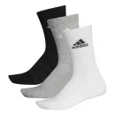 adidas 3er Pack Sportsocken weiß/grau/schwarz