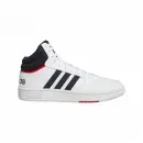 adidas sports shoe HOOPS 3.0 MID white black red 12-adiGY5543