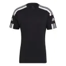 adidas Squadra 21 Herren T-Shirt schwarz/weiß Vorderseite