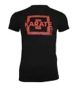 adidas T-Shirt MATS Karate noir/rouge WKF