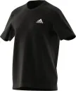 adidas T-Shirt schwarz mit Brustlogo