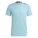 adidas Training T-Shirt light blue turquoise
