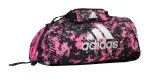 Sac de sport adidas - Sac à dos de sport camouflage rose/argenté