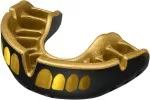 OPRO protector bucal Gold Grillz Senior 2022 negro/oro
