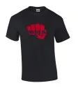 T-Shirt MMA Faust schwarz