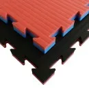 Tatami mat JJ30J red/blue 100 cm x 100 cm x 3 cm