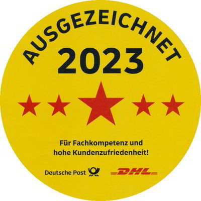 Deutsche Post DHL Servicezertifikat 2023